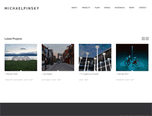 Tablet Screenshot of michaelpinsky.com